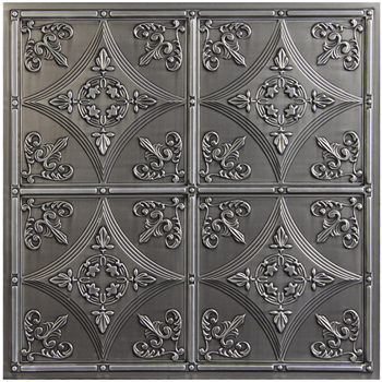 Cathedral Ceiling Tile - Antique Nickel