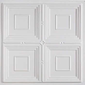 Jackson Ceiling Tile - White