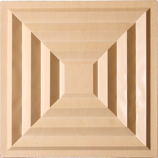 Aristocrat Ceiling Tile - Sandal Wood - by Ceilume