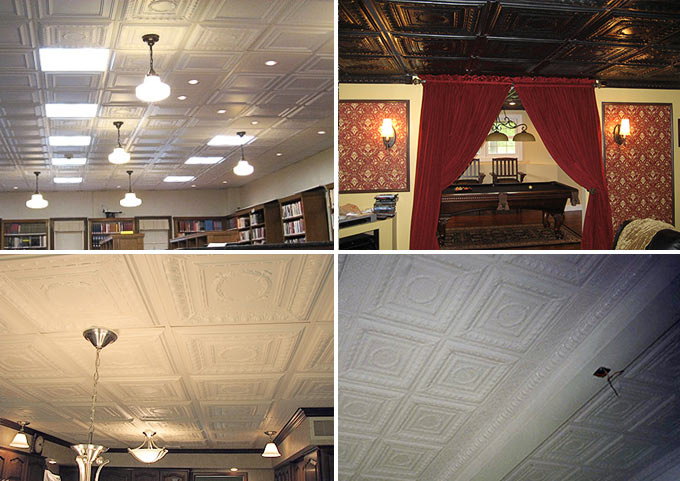 Customer Pictures of the Empire Decorative Ceiling Tile