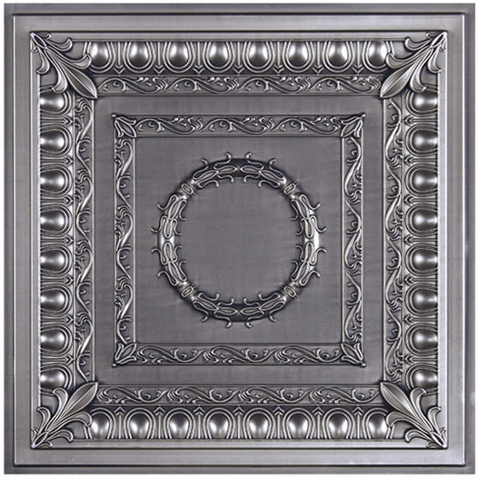 Faux Tin Ceiling Tile with Antique Finish