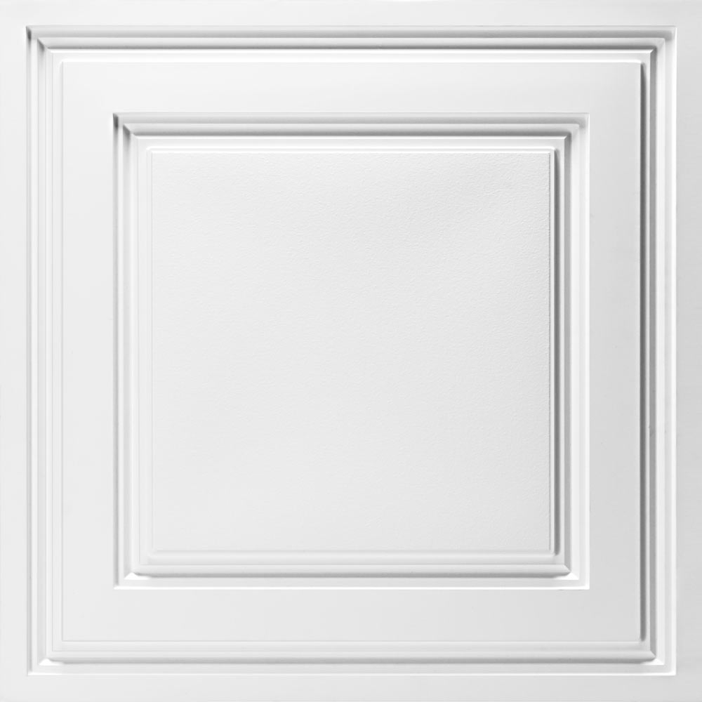 Stratford Vinyl Ceiling Tiles White Decorative Ceiling